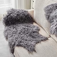 シープスキンショーンカーリーウール天然の刈り取りカーリーウール毛皮ラグカーペット 61+OcmFqcRL._SS200_.jpg